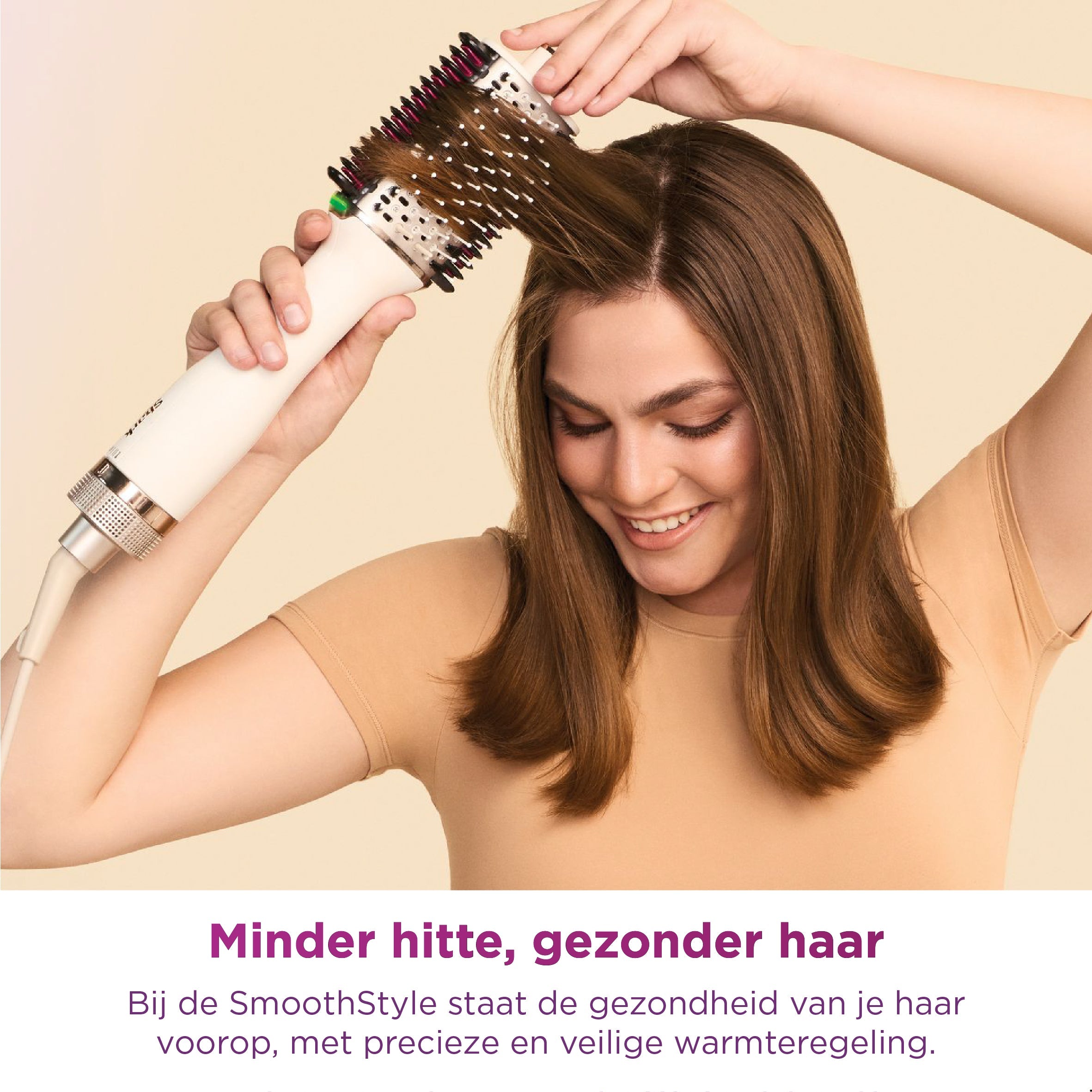 Shark SmoothStyle Föhnborstel met Opbergetui - HT212EU