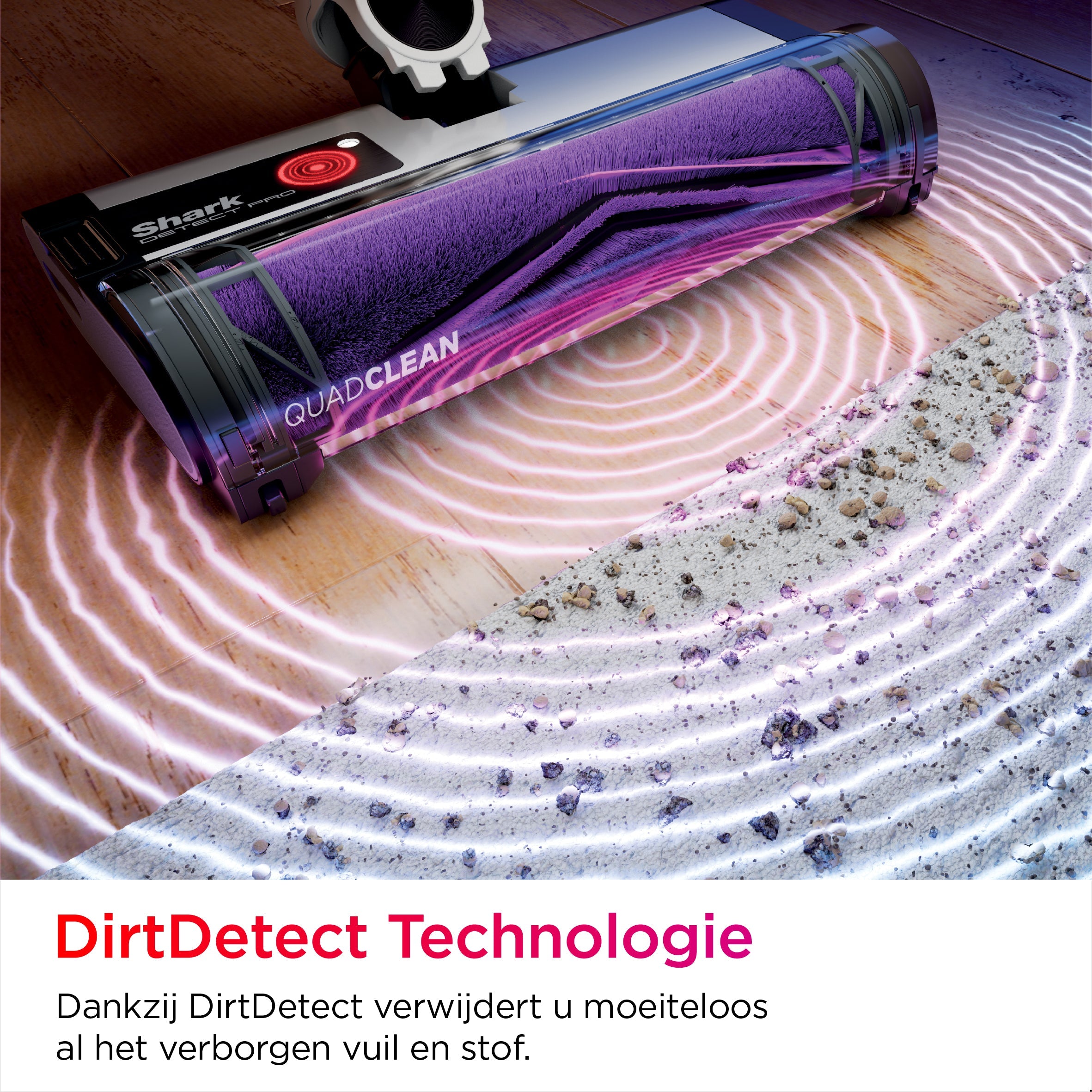 Shark Detect Pro Draadloze steelstofzuiger - IW3612EU