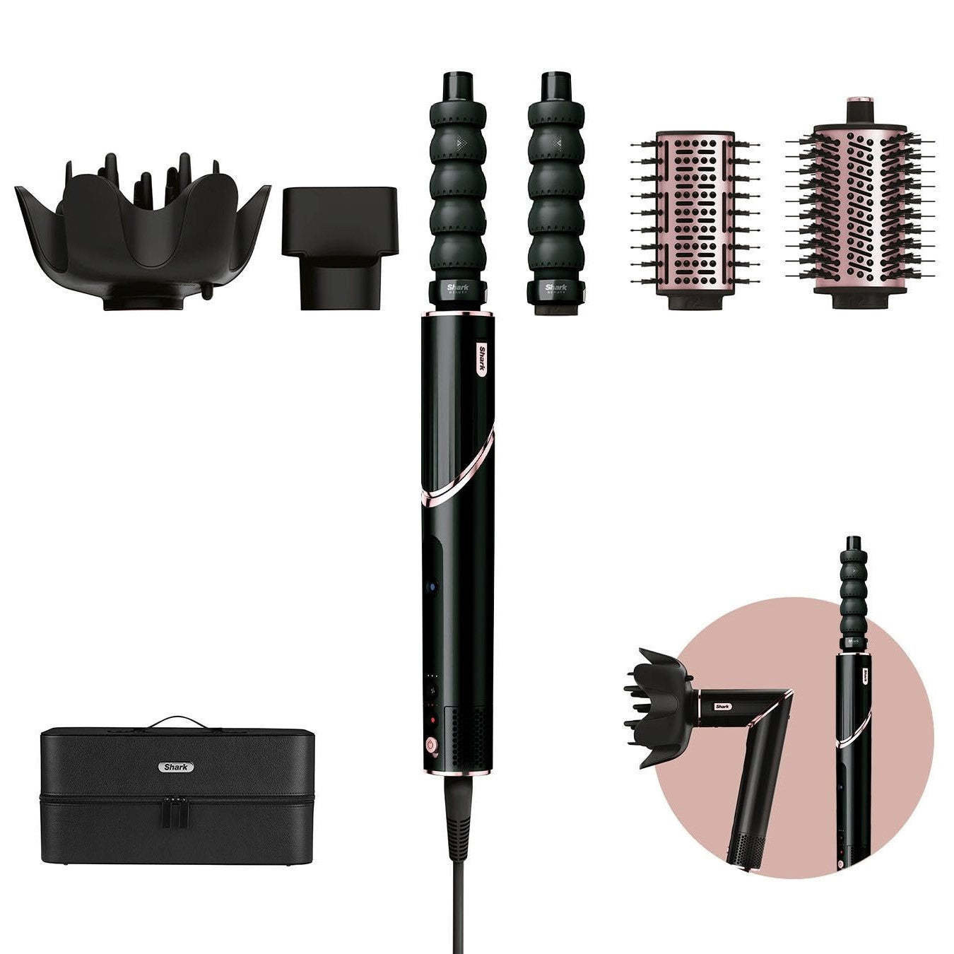 Shark FlexStyle 5-in-1 Multistyler & Föhn - Verbeterd 2025 Model - HD446EU