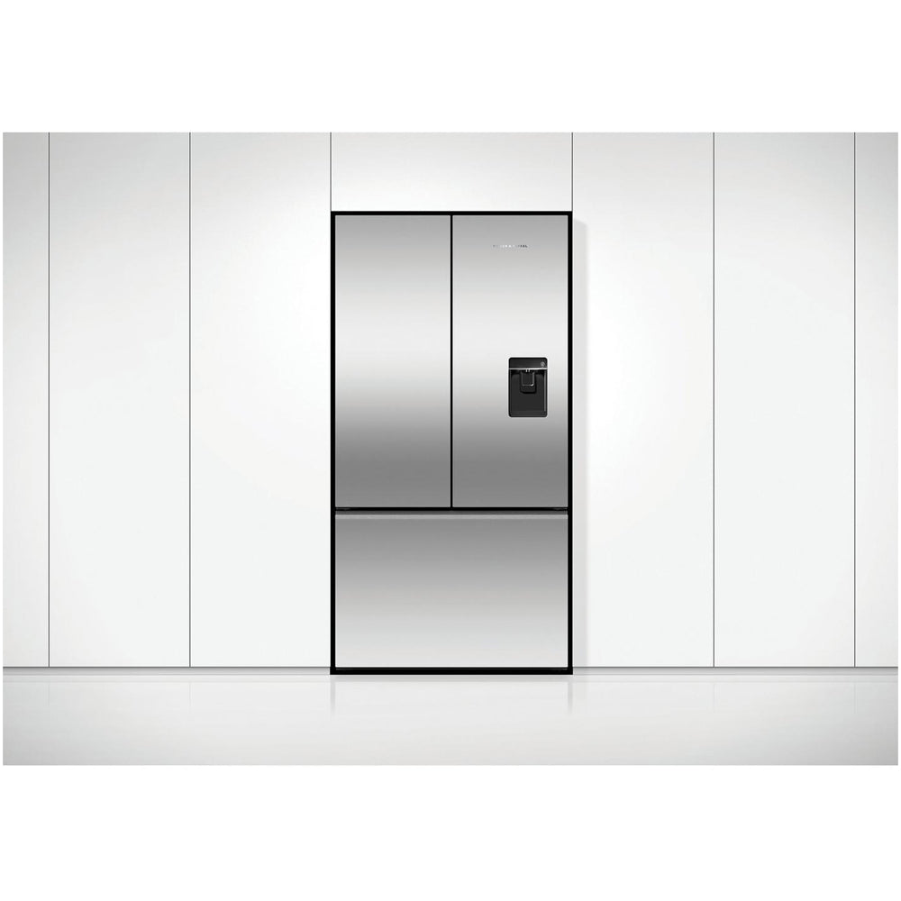 Fisher And Paykel RF540ANUX6 Series 7 Freestanding Plumbed-In American Fridge Freezer Stainless Steel