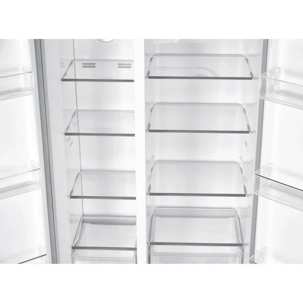 Hoover H-FRIDGE 500 HHSBSO-6174XK-1 Frost Free American Fridge Freezer Stainless Steel