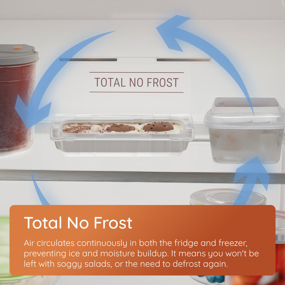 Hotpoint HPKF 6353 XBR4UK Freestanding Dual No Frost 50/50 Fridge Freezer with VitalCare Dark Inox HPKF6353XBR4UK