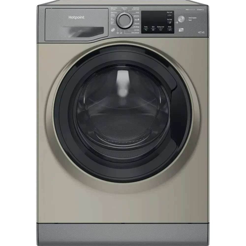 Hotpoint NDB9635GKUK 9+6Kg 1400 Spin Washer Dryer Graphite