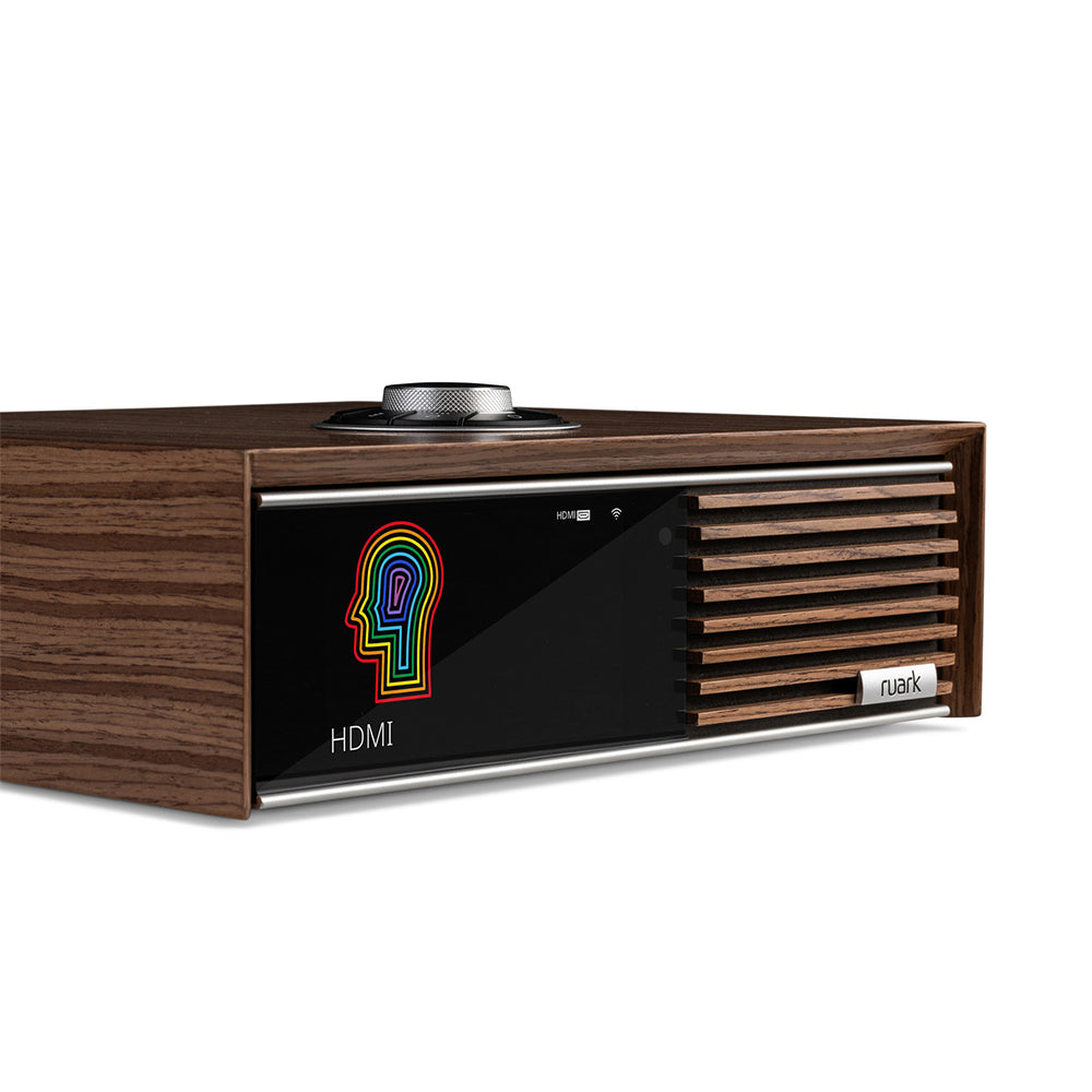 Pro-Ject T1 EVO Phono Belt-Driven Turntable and Ruark R610 Streaming Music Console Walnut HiFi Package