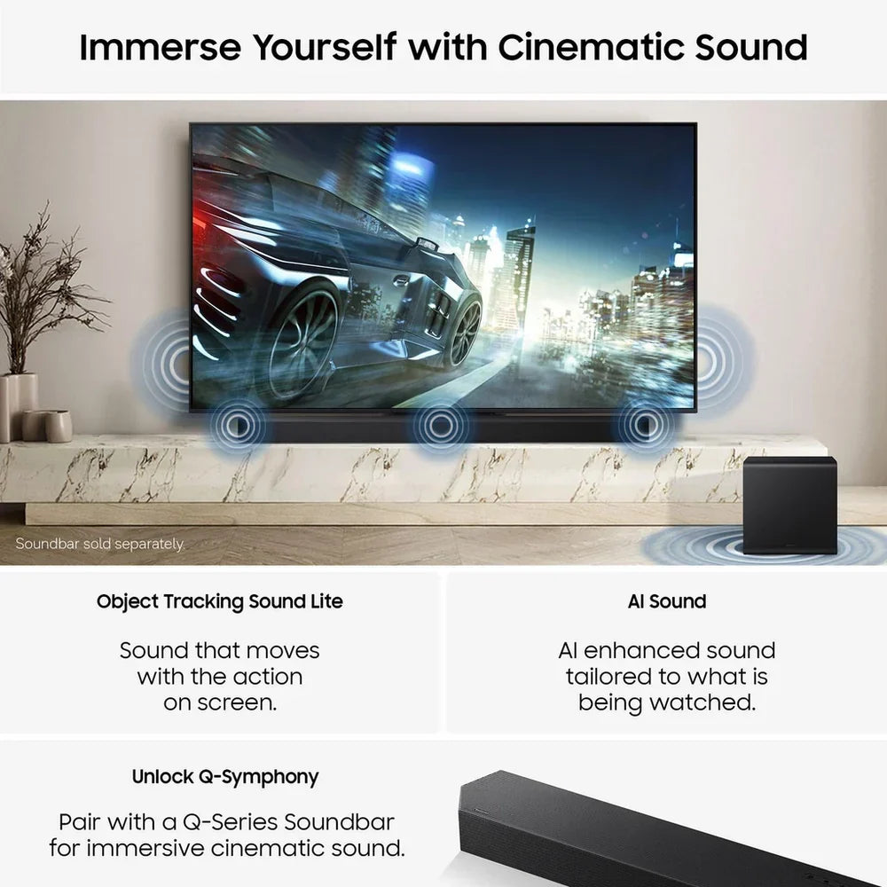 Samsung QE75QN73HAUXXU 75 Inch QN73H 4K Neo QLED Ultra HD HDR Smart AI TV 2026