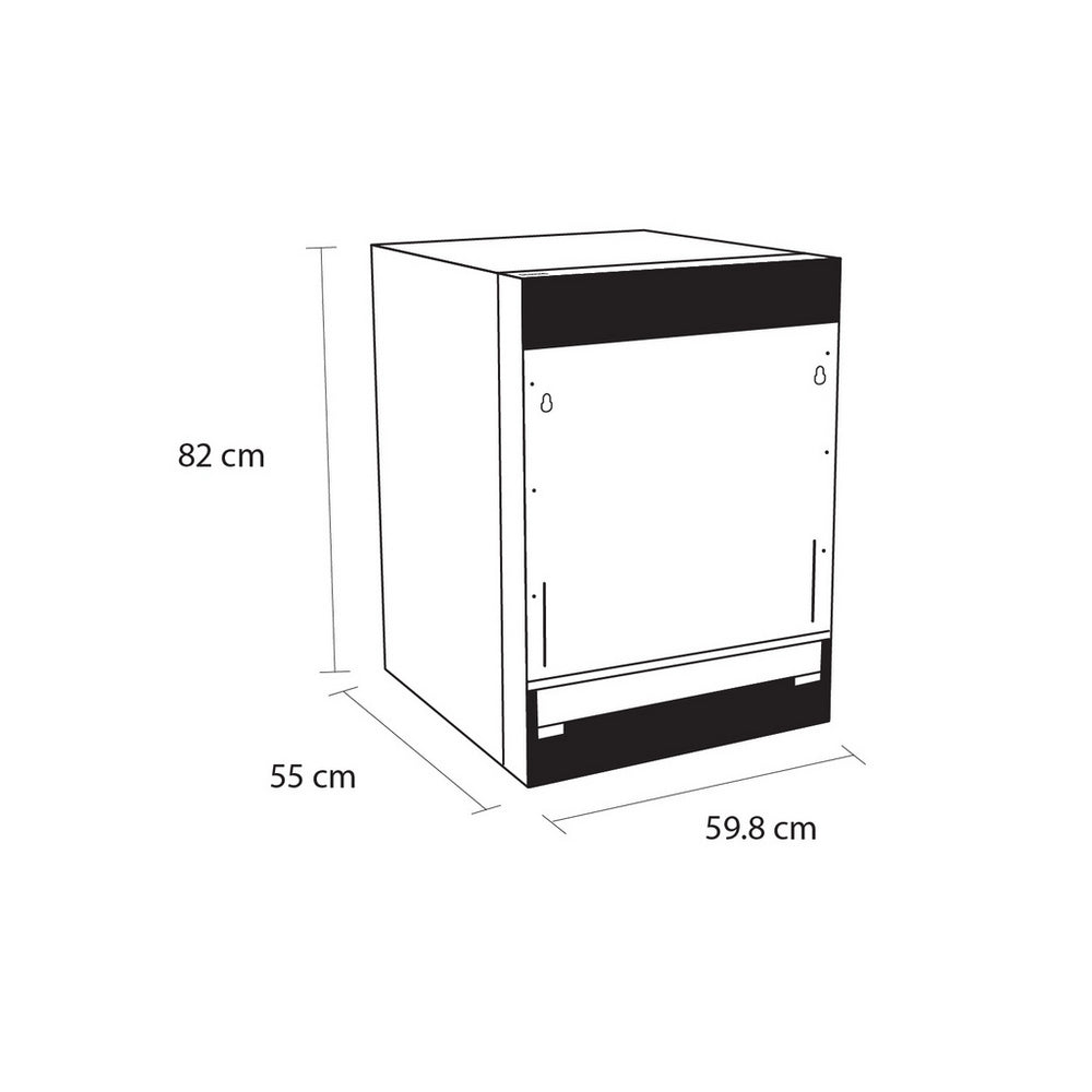 Sensis DWI0113FSDW Integrated Full Size Dishwasher with 13 Place Settings