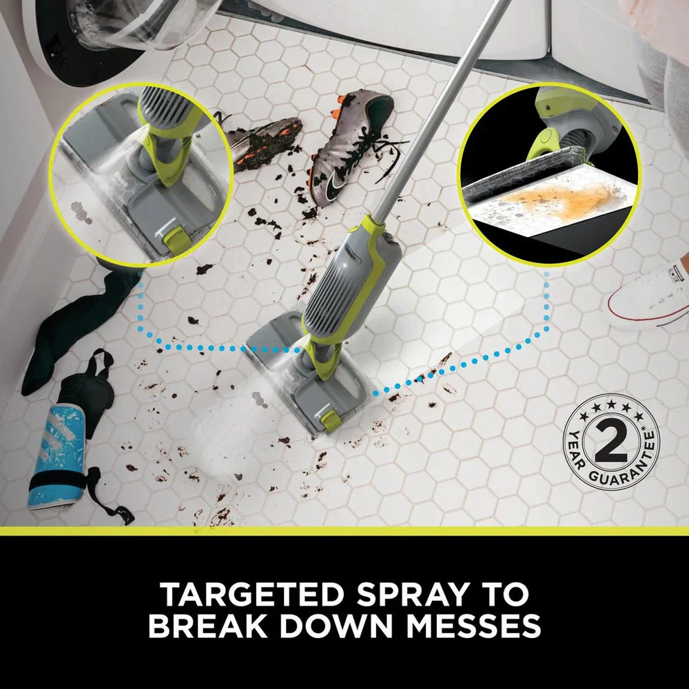 Shark VacMop 2-in-1 Cordless Vacuum Mop with Targeted Spray VM200UK - Charcoal Grey