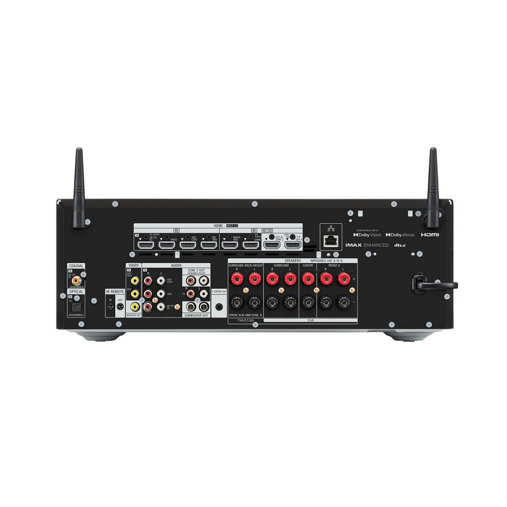 Sony TA-AN1000 7.2 Ch 8K Dolby Atmos AV Amplifier with Wharfedale DX3 HCP 7.1 Black Speaker Package