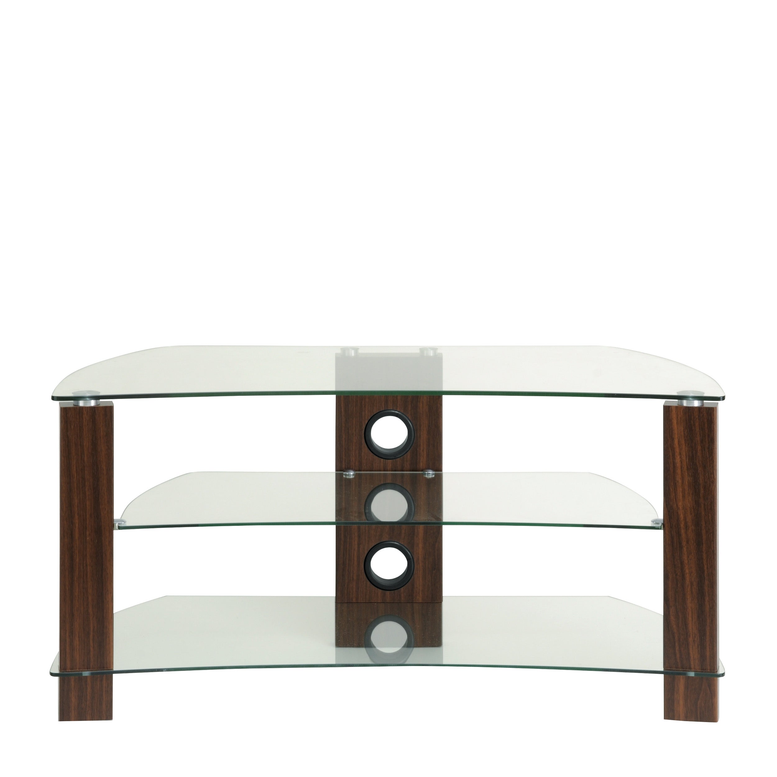 TTAP Vision Curve 1000 TV Stand Walnut