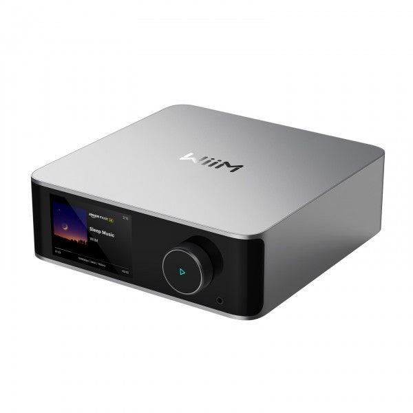 WiiM Vibelink Amp High-Performance Stereo Amplifier with ULTRA Music Streamer Silver