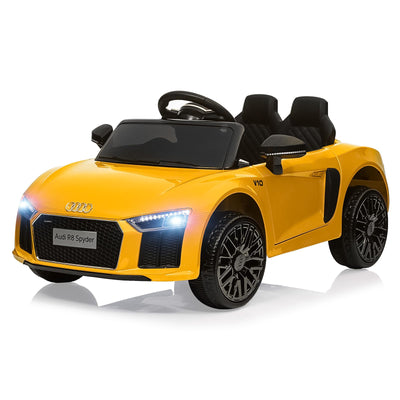 Garvee Ride - P Series: 12V Power Battery Electric Vehicles for 3-7 Toddlers, Licensed Toy Car with Remote Control, MP3 Player - Yellow