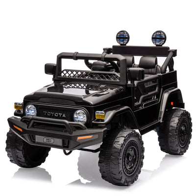 Garvee Ride - P Series: 12V Ride-On Truck for Kids: Remote Control, Battery Powered Electric Car, Music, LED Lights, Suspension System, Double Doors, Safety Belt, Ride-On Toy