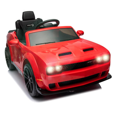 Garvee Ride - P Series: 12V Electric Vehicles Battery Powered with Remote Control, LED Lights, Bluetooth, MP3 for Boys Girls - Red