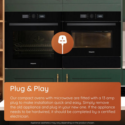 Hotpoint HO278PXUK Class 2 60cm Built In Electric Single Multifunction Pyrolytic Oven Silver