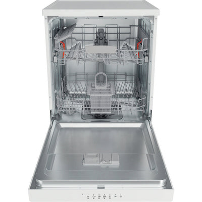 Hotpoint HP2FFC14BN6WUK Freestanding Dishwasher with ActiveDry 14 Place Settings White
