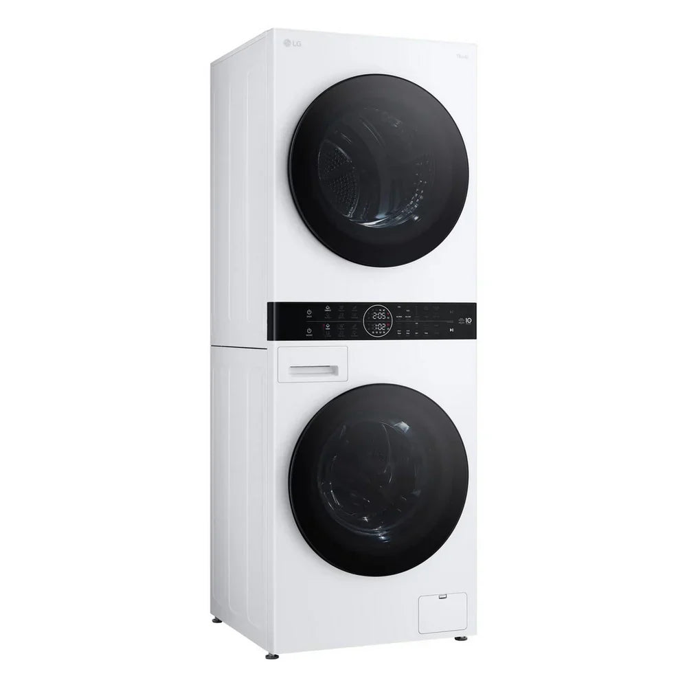 LG WT1210WWF 12kg/10kg 1400 Spin WashTower TurboWash Washer Dryer White