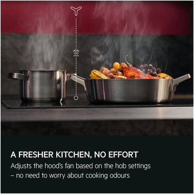 AEG Series 5000 TN64IA00XB 57.6cm 4 Zone Induction Hob Stainless Steel