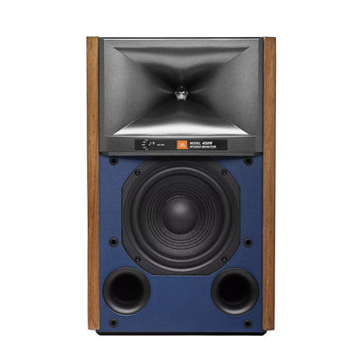 Arcam A15+ Integrated Amplifier Black with JBL 4309 Studio Monitor Bookshelf Speakers Walnut Pair