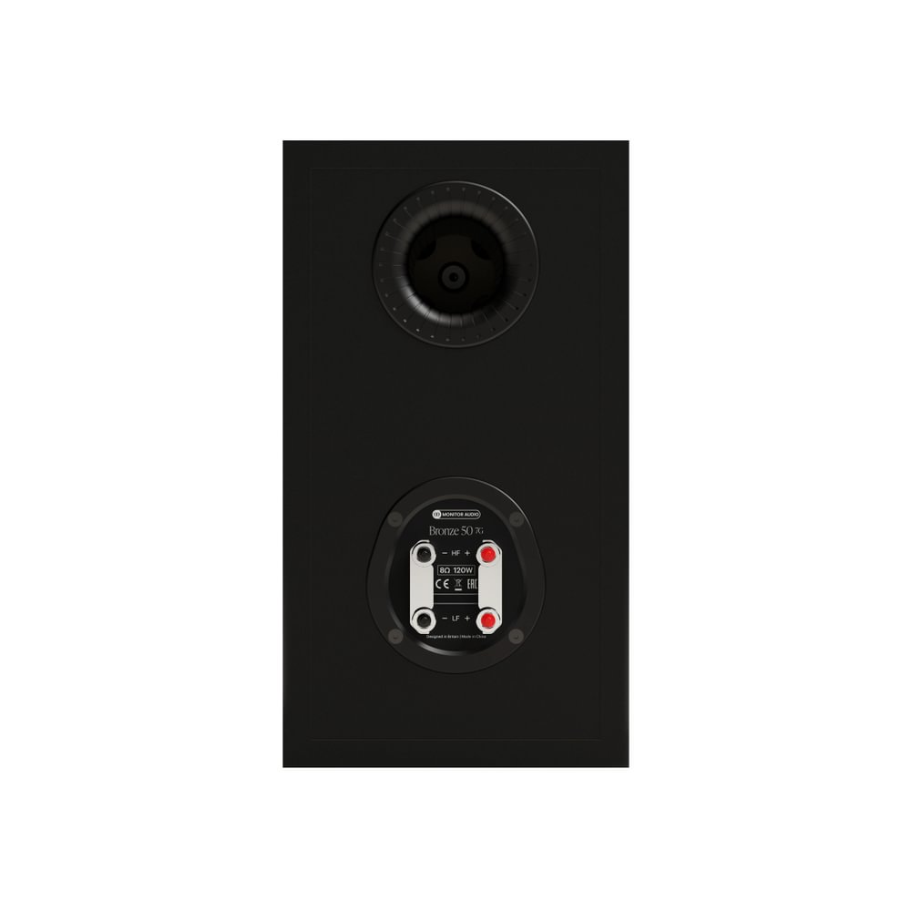 Arcam A5+ Integrated Amplifier with Monitor Audio Bronze 50 7G Bookshelf Speakers Pair - Black