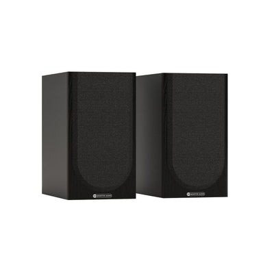 Arcam A5+ Integrated Amplifier with Monitor Audio Bronze 50 7G Bookshelf Speakers Pair - Black