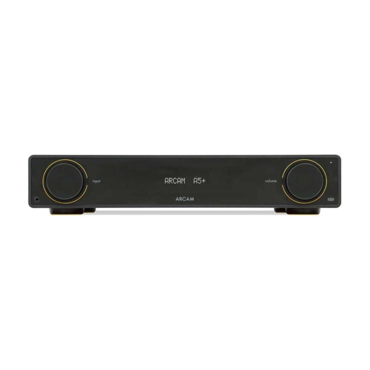 Arcam A5+ Integrated Amplifier with Monitor Audio Bronze 50 7G Bookshelf Speakers Pair - Black