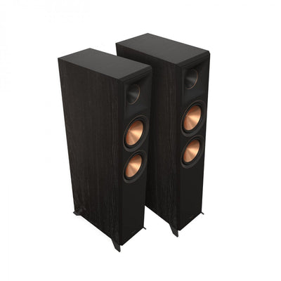 Arcam Radia SA45 Streaming Integrated Amplifier with Klipsch RP-8000F II Floorstanding Speakers Pair Black HiFi Package