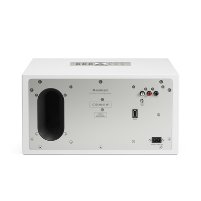 Audio Pro C10 MKII W Wireless Multiroom Speaker - White