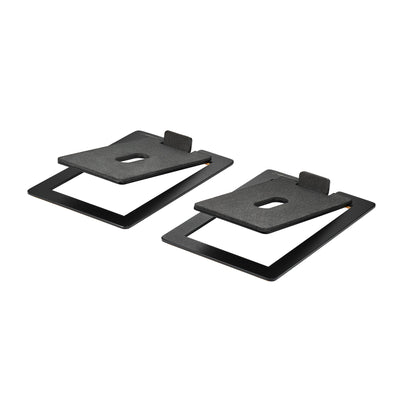 Audio Technica AT-SP3X Powered Bluetooth Bookshelf Speakers with AT-ST3 Stands Pair - Black