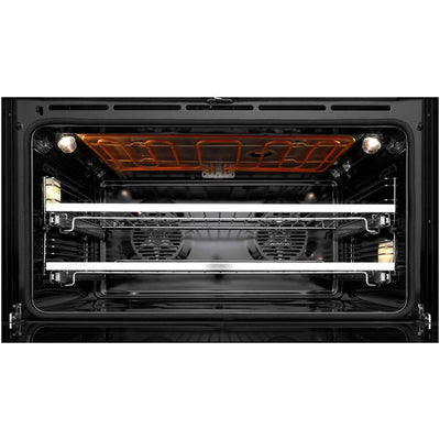 Fisher and Paykel OR90SCI6B1 Series 9 Classic Single Oven Induction Range Cooker With Pyrolytic Cleaning Black
