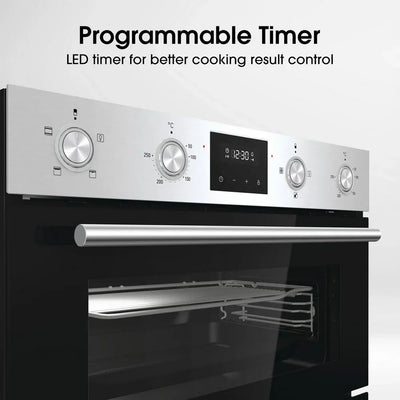 Hisense BID99222CXUK Built In Electric Double Oven Stainless Steel - A Rated