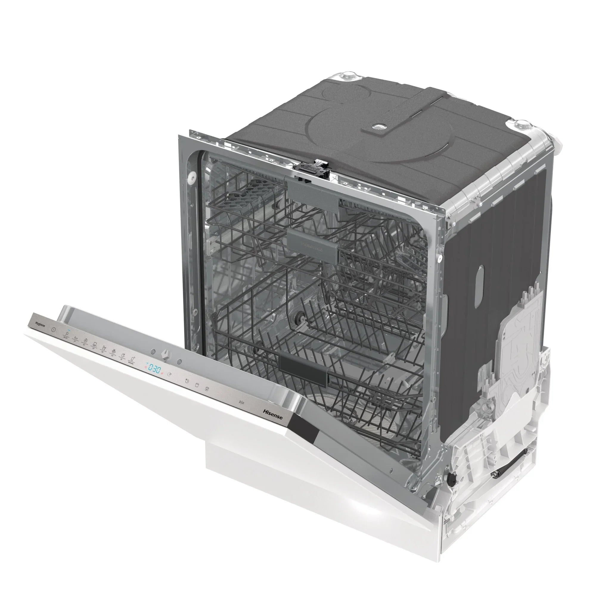 Hisense HV673C60UK WiFi Connected Fully Integrated Full Size Dishwasher - 16 Place Settings