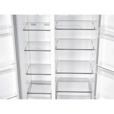 Hoover H-FRIDGE 500 HHSBSO-6174XK-1 Frost Free American Fridge Freezer Stainless Steel