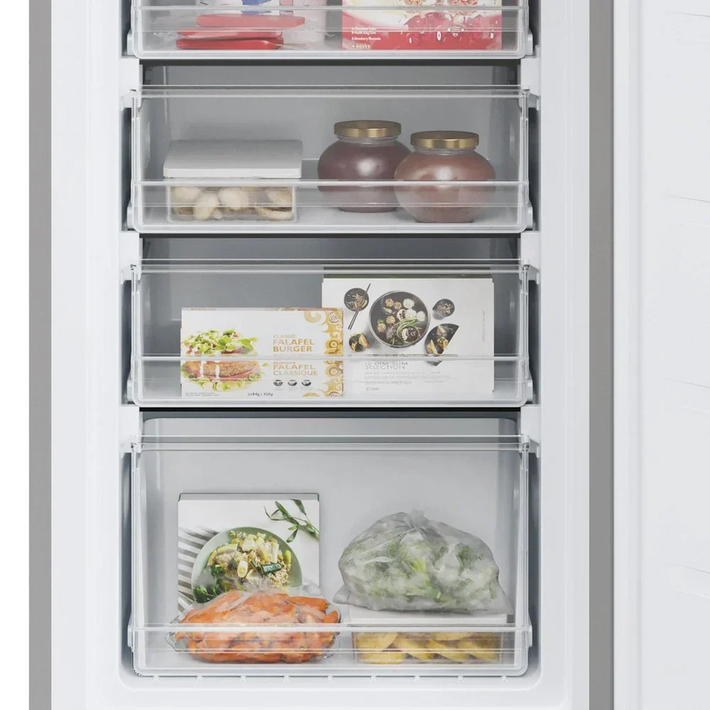 Hoover HVT3CLECKIHS-1 55cm Low Frost Fridge Freezer Silver
