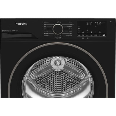 Hotpoint CHD93MBBUK 9kg Heat Pump Tumble Dryer With PetHairCare Black