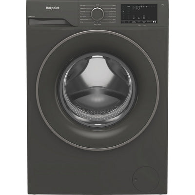 Hotpoint H101GANTISTAIN 10kg 1400 Spin Freestanding Washing Machine with PetHairCare Graphite