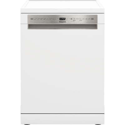 Hotpoint H7F HS41 UK Freestanding Full Size Dishwasher 15 Place Settings with Maxi Space White H7FHS41