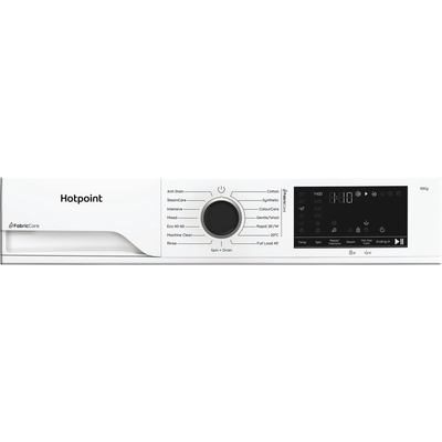 Hotpoint HB 103 CARE UK Freestanding 10kg 1400rpm Washing Machine with PetHairCare White HB103CAREUK