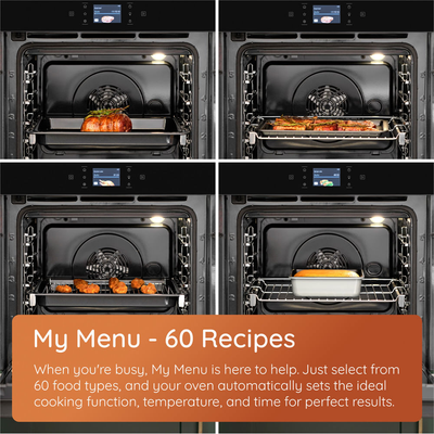 Hotpoint HOI6A8PT1SBUK Class 6 Built-In Electric Single Oven With Pyrolytic Cleaning Black