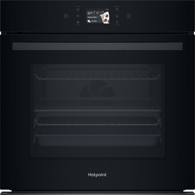 Hotpoint HOI98PT2SBUK Class 8 ActiveMultiflow Electric Single Fan Oven with Air Fry Black