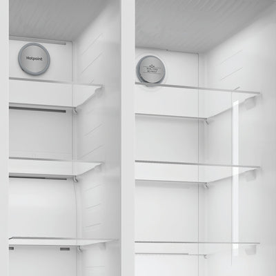 Hotpoint HPG26583WXP4UK Dual No Frost American Fridge Freezer Stainless Steel