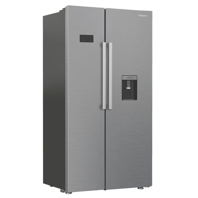 Hotpoint HPG26583WXP4UK Dual No Frost American Fridge Freezer Stainless Steel
