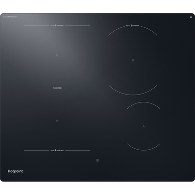 Hotpoint HTX6014DCF 60cm Induction Hob With HeatControl Black