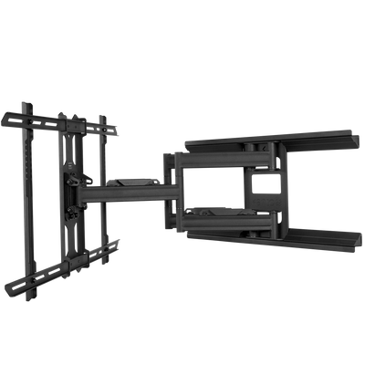 Kanto PDX650 Full Motion TV Wall Mount for 37 to 75 inch TVs Black