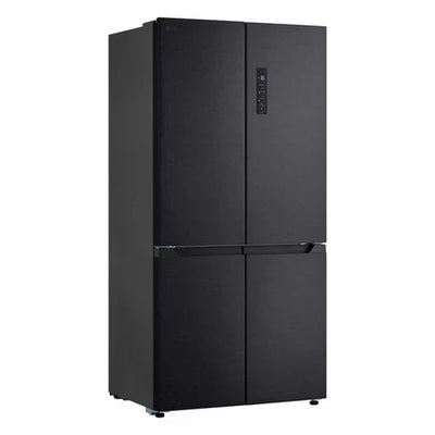 LG GMM42ABBEH 191cm 600L American Style Fridge Freezer in Matte Black - E Rated