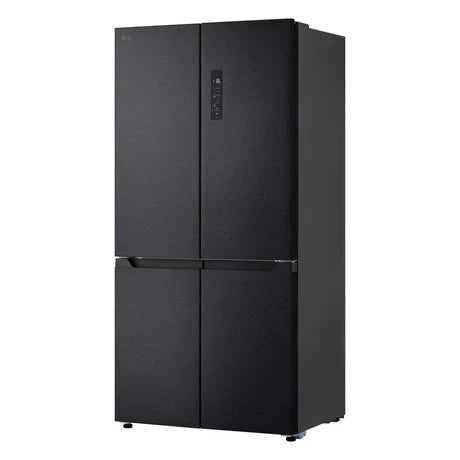 LG GMM42ABBEH 191cm 600L American Style Fridge Freezer in Matte Black - E Rated
