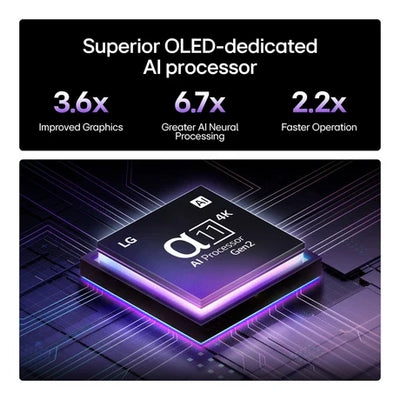 LG OLED48G56LS 48 Inch OLED Evo AI G5 4K Ultra HD HDR Smart TV