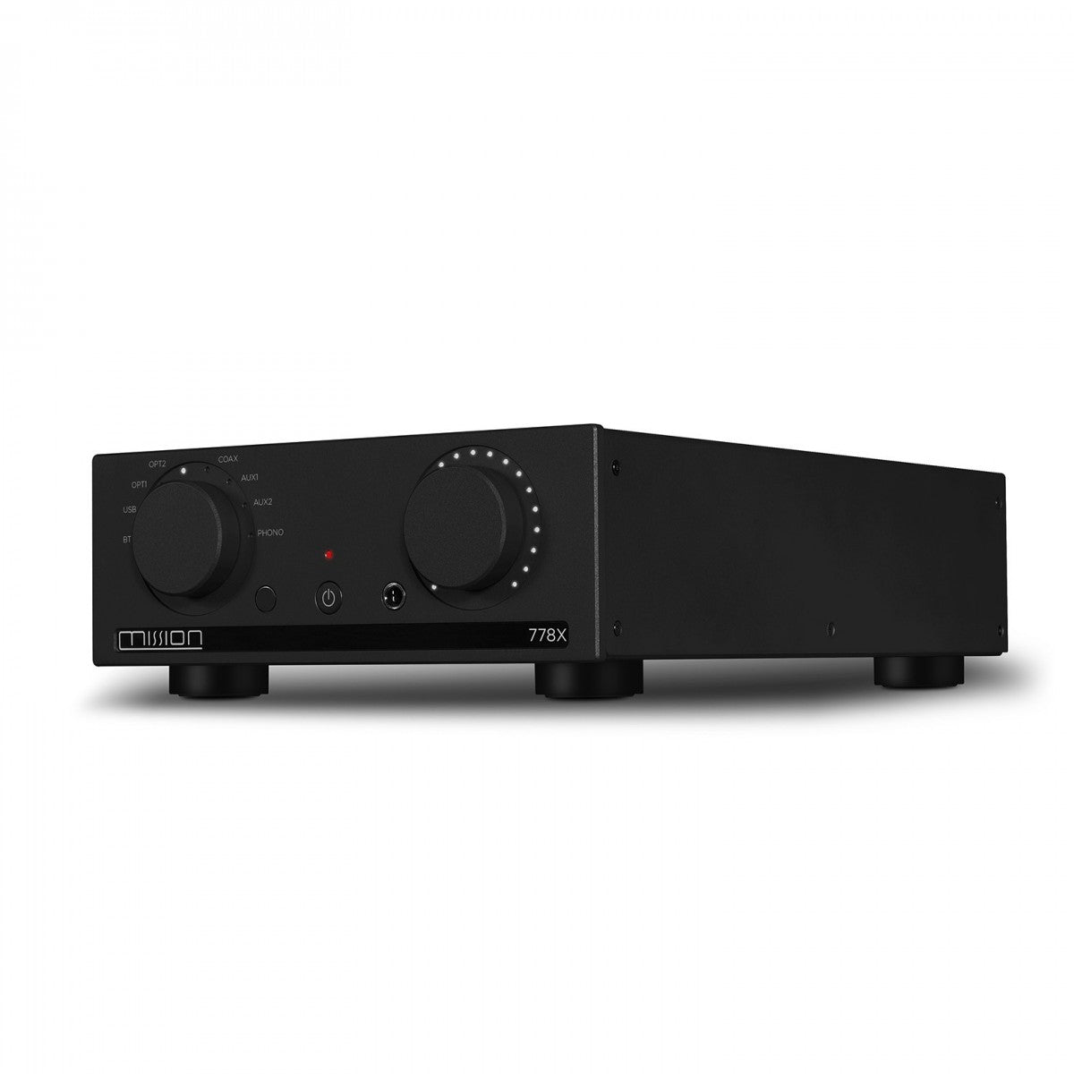 Mission 778X Integrated Amplifier with Bowers & Wilkins 607 S3 Bookshelf Speakers Pair - Black