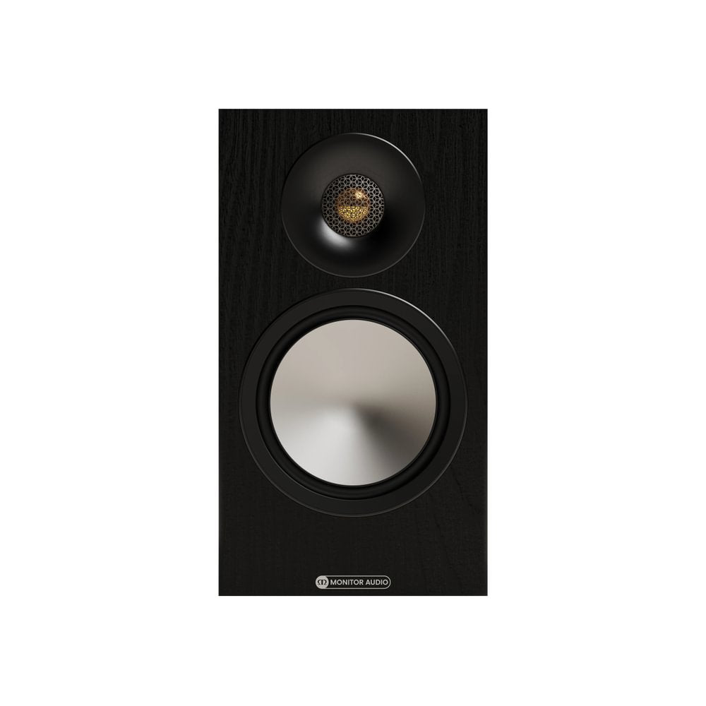 Mission 778X Integrated Amplifier with Monitor Audio Bronze 50 7G Bookshelf Speakers Pair HiFi Package - Black