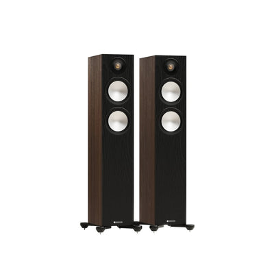 Monitor Audio Bronze 300 7G 7.1.2 Home Cinema Surround Sound Speakers Package Walnut