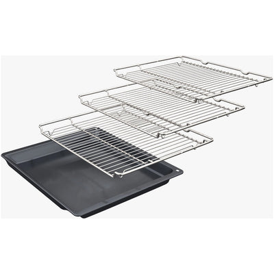 Neff U1ACE2AN3B N50 60cm Built In Electric Double Oven Stainless Steel